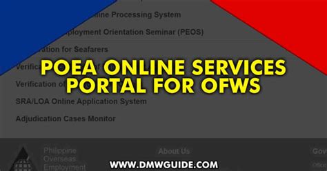poea wis latest version|POEAOnlineServices: POEA’s Online Service Portal .